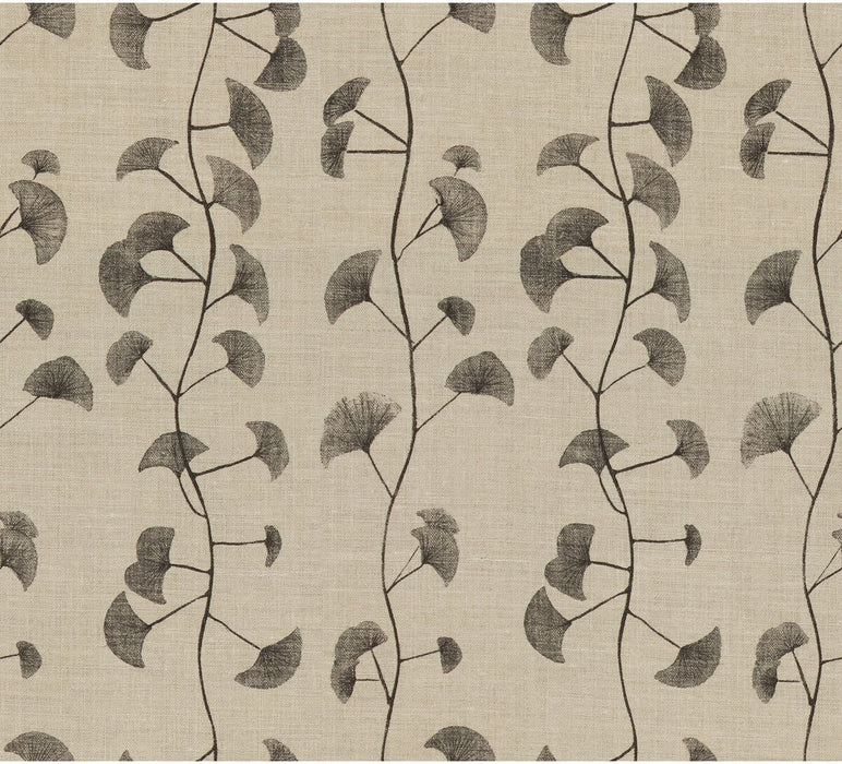 Lee Jofa Modern Fans Natural/Charcoal Fabric GWF-2616.118.0