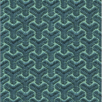 Lee Jofa Modern Chengtudoor Emb Blue/Aqua Fabric GWF-3320.513.0