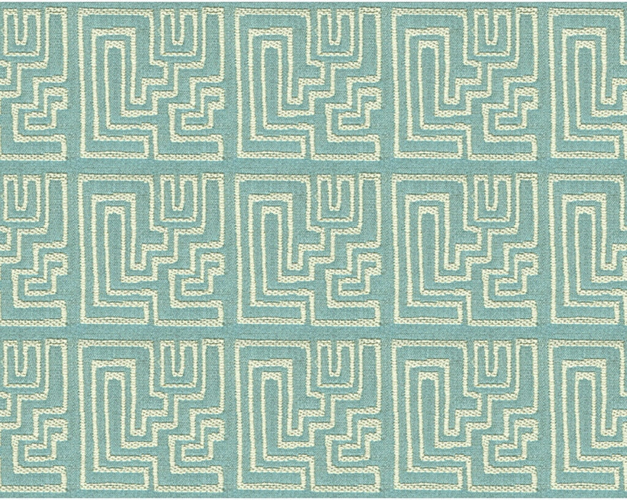 Lee Jofa Modern Miramar Robin''S Egg Fabric GWF-3420.511.0
