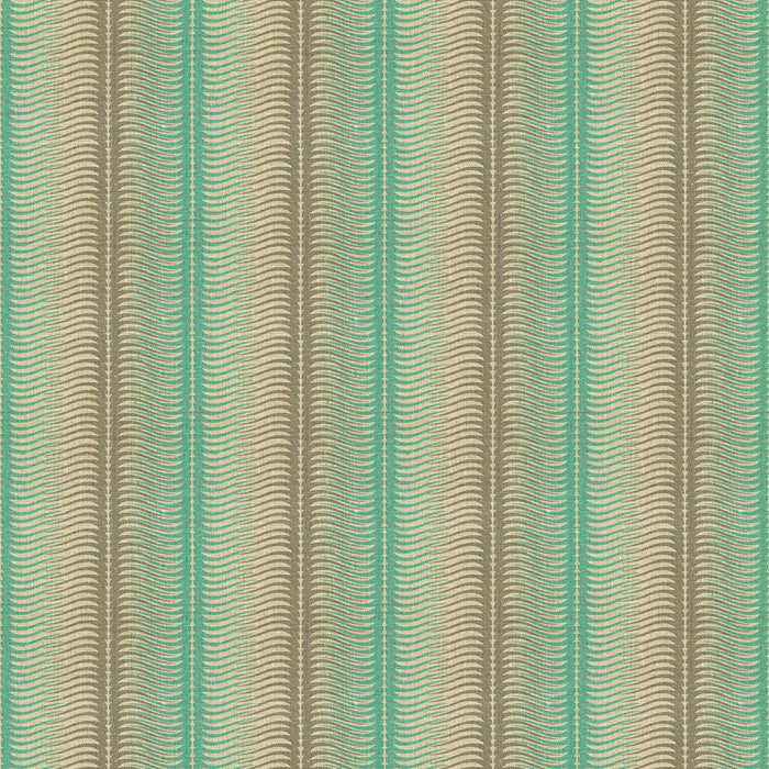 Lee Jofa Modern Stripes Aqua Fabric GWF-3509.13.0