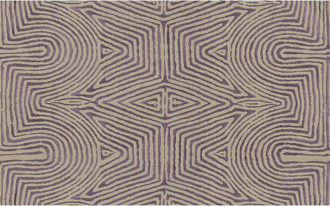 Lee Jofa Modern Julia Emb Flax/Mauve Fabric GWF-3708.1610.0