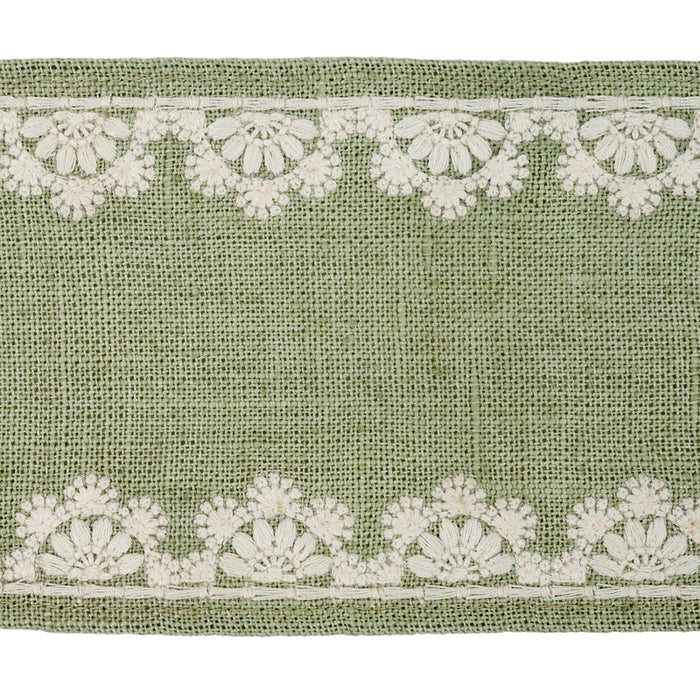 Schumacher Cecily Tape Sage Trim 77570