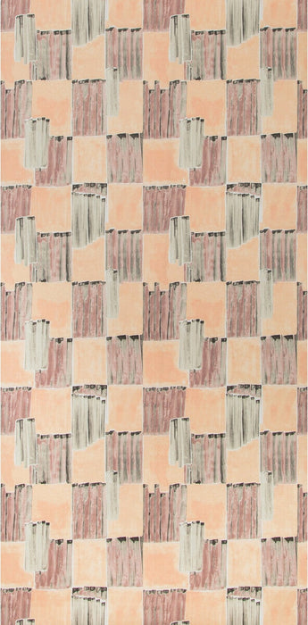 Lee Jofa Modern Lyre Paper Blushing Wallpaper GWP-3722.117.0