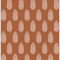 Gaston Y Daniela Salobrena Wp Naranja Wallpaper LCW1032.005.0