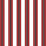 Brunschwig & Fils Rayure Lione Red Wallpaper P8015104.9.0