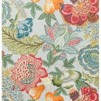 Brunschwig & Fils Karabali Aqua Wallpaper P8020101.1337.0