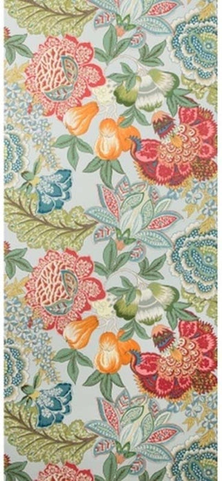 Brunschwig & Fils Karabali Aqua Wallpaper P8020101.1337.0