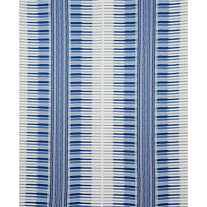 Schumacher Atchison Blue Fabric 77610