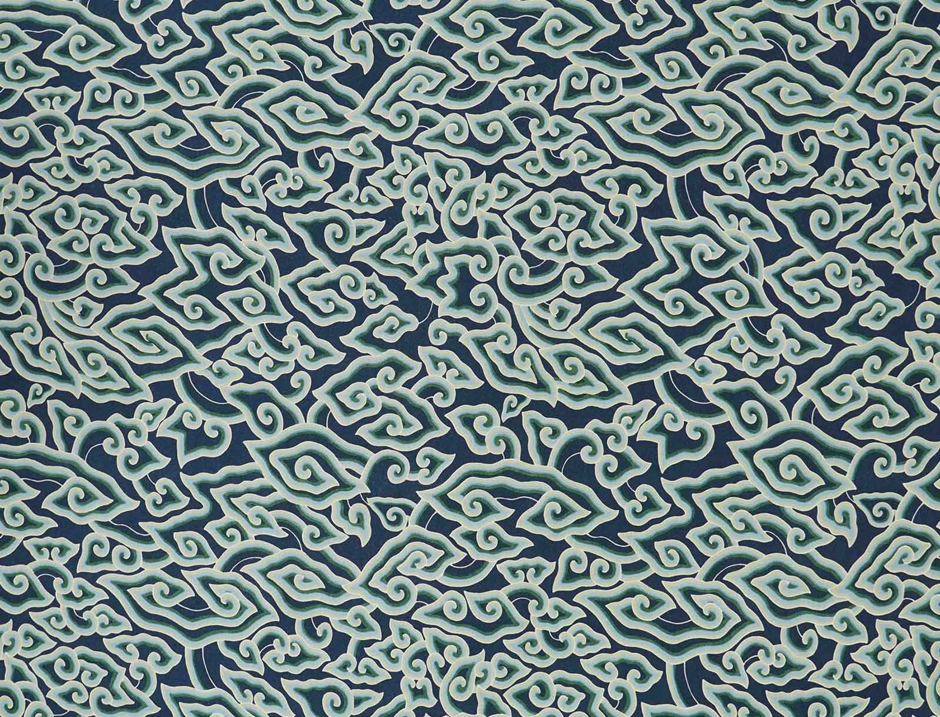 Jim Thompson Kumo Peacock Fabric JT013873005