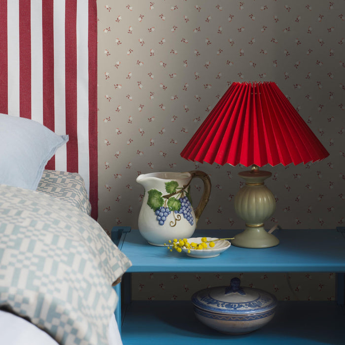 Schumacher Petite Cherie Neutral Wallpaper Sample 7780