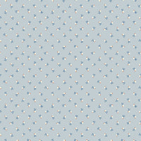 Schumacher Petite Cherie Blue Wallpaper 7783