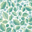 Schumacher Elm Tree Blue And Green Wallpaper 7784