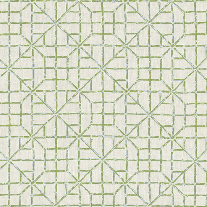 Perennials Lattice Quo Wedgewood Fabric 779-348