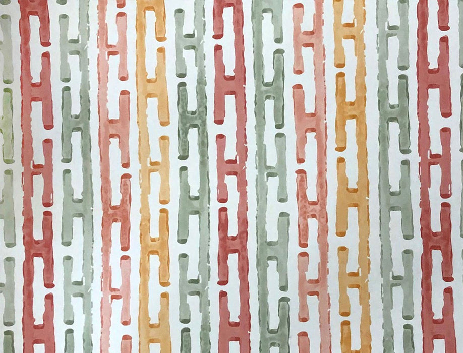 No.9 Thompson Chinese Steps  Turmeric Wallpaper Sample N9021036005