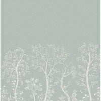 Cole & Son Seasonal Woods Jade / Sage Silk Wallpaper 120/6020S.CS.0