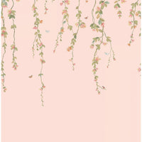Cole & Son Hummingbirds Flora Pink Wallpaper 124/2009.CS.0