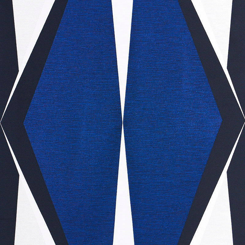 Schumacher Elvetico Cobalt Fabric 78241