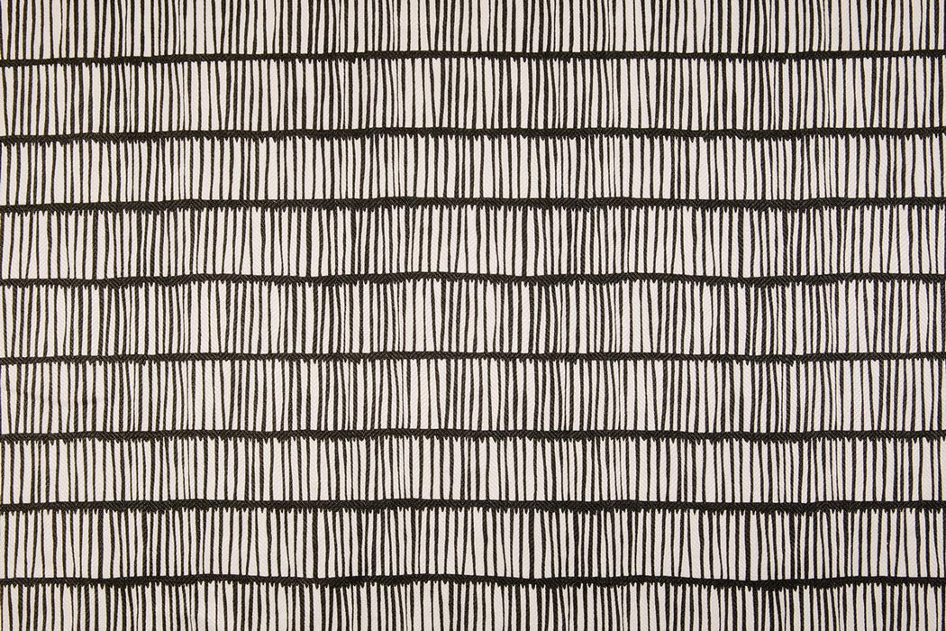 Christopher Farr Crochet Charcoal Fabric
