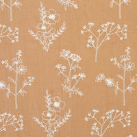 Schumacher Lisbeth Embroidery Camel Fabric 78361