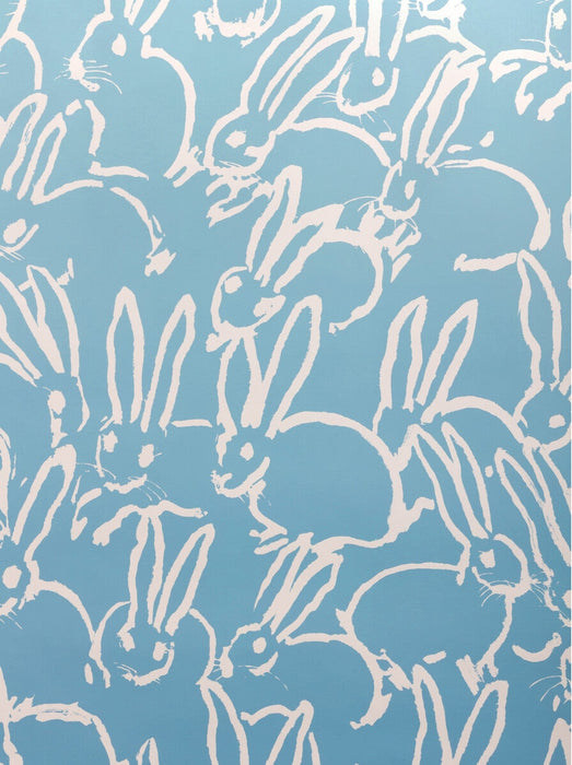 Lee Jofa Modern Hutch Ombre Paper Blue Wallpaper GWP-3749.513.0