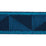 Schumacher Teague Tape Indoor/Outdoor Blue Trim Sample 78530