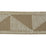 Schumacher Teague Tape Indoor/Outdoor Neutral Trim Sample 78531