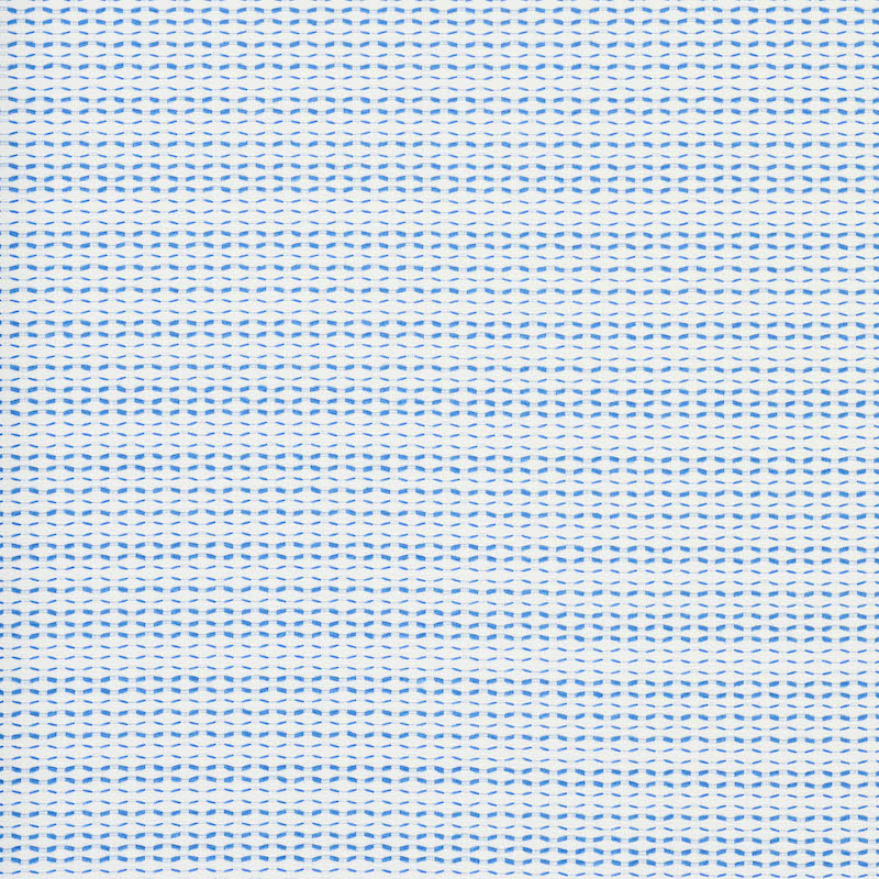 Schumacher Branford Indoor/Outdoor Blue Fabric Sample 78540