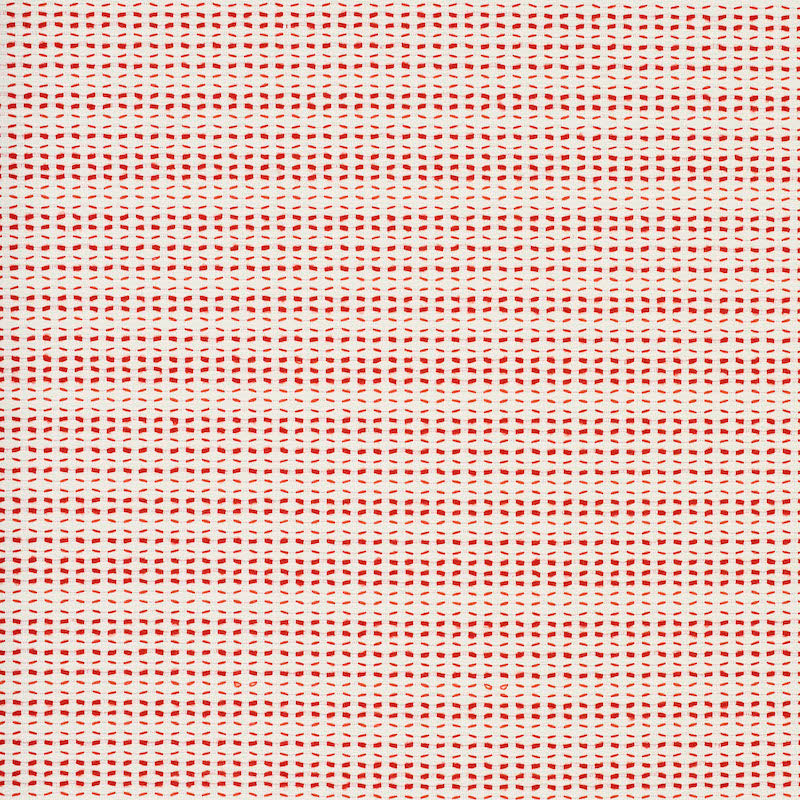 Schumacher Branford Indoor/Outdoor Red Fabric Sample 78541