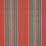 Schumacher Markova Stripe Red Fabric 78601