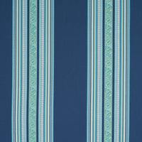 Schumacher Markova Stripe Navy Fabric 78602