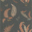 GP & J Baker Ferns Coral/Charcoal Wallpaper BW45044.13.0