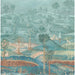 GP & J Baker Royal Park Panel Teal Wallpaper BW45150.2.0