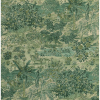 GP & J Baker Ramayana Emerald Wallpaper BW45088.3.0