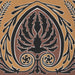 Brunschwig & Fils Frise Palmette Tobacco Wallpaper Sample P8025103.612.0