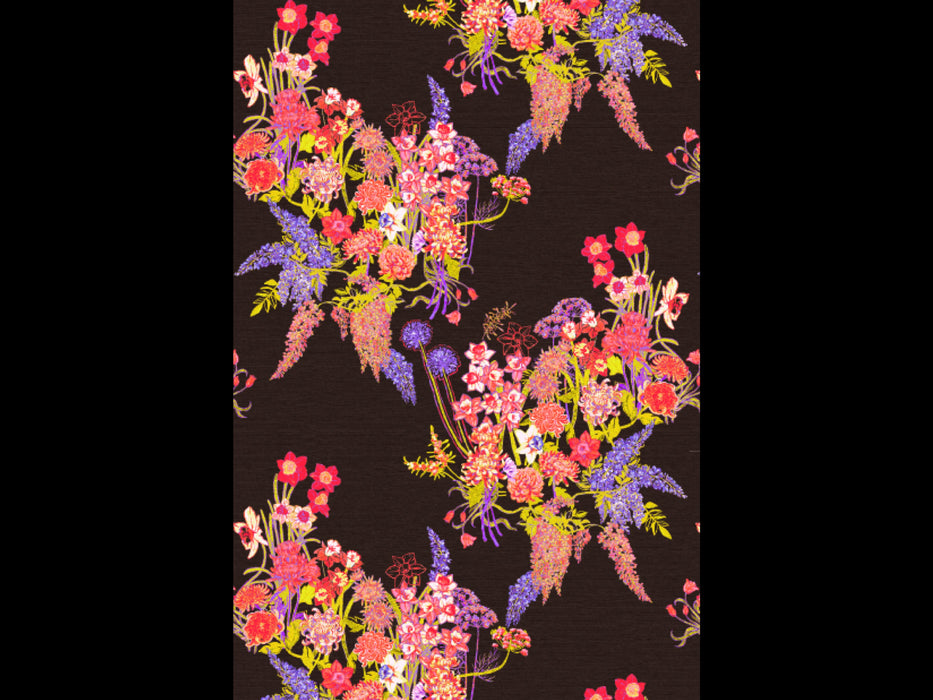 Jim Thompson Prima Vera  (Non-Woven) Lilibeth Wallpaper Sample JT021080002