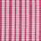 Schumacher Palopo Hand Woven Stripe Flamingo Fabric Sample 78821