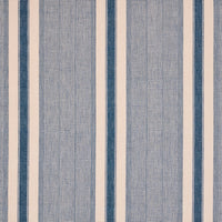 Schumacher Ipala Hand Woven Stripe Ocean Fabric 78830