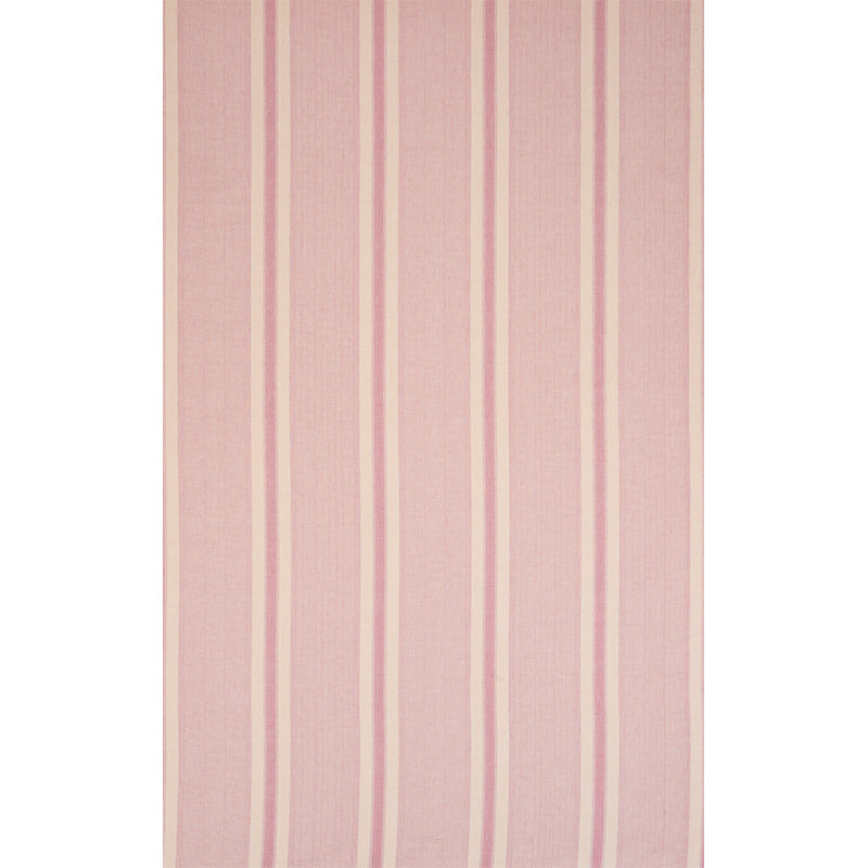 Schumacher Ipala Hand Woven Stripe Palo Rosa Fabric Sample 78831