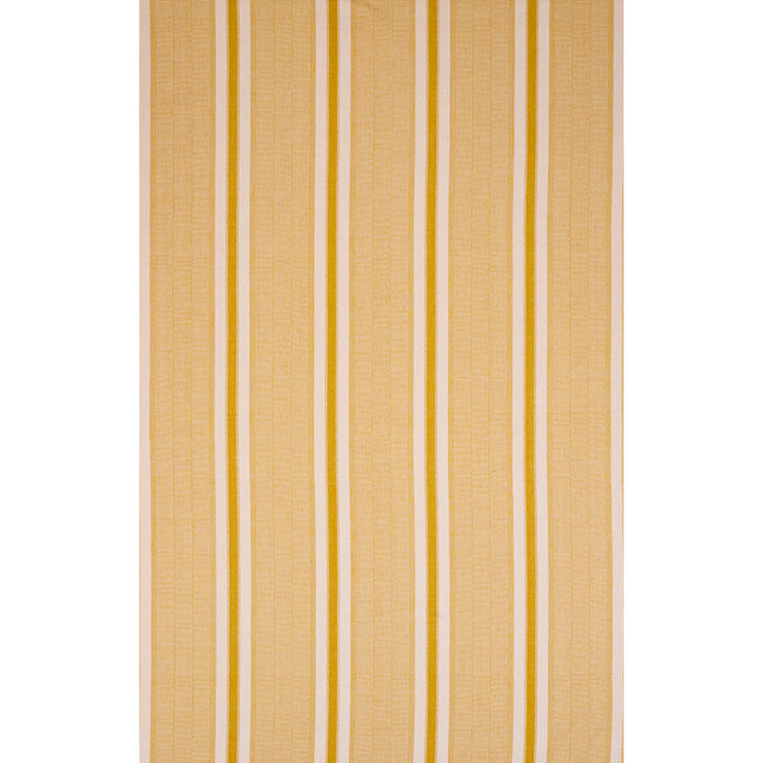 Schumacher Ipala Hand Woven Stripe Yellow Fabric 78833