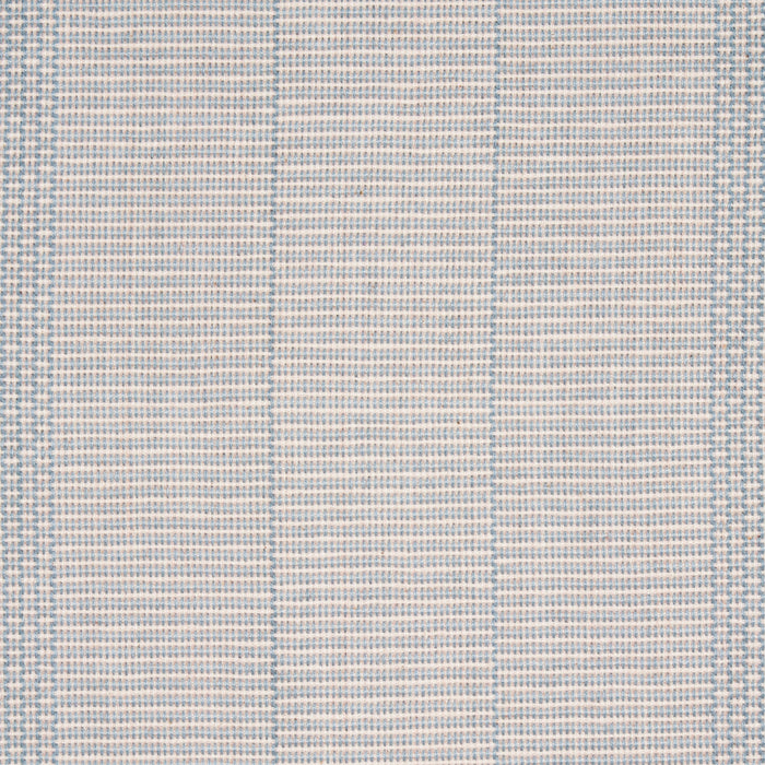 Schumacher Ipala Hand Woven Stripe Sky Fabric 78834