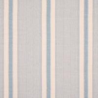 Schumacher Ipala Hand Woven Stripe Sky Fabric 78834