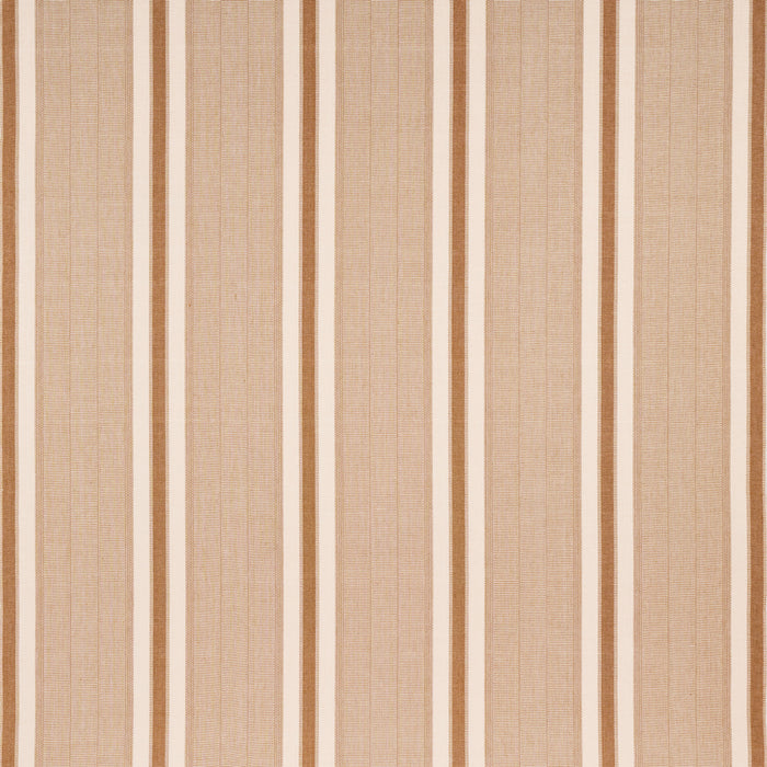 Schumacher Ipala Hand Woven Stripe Carmel Fabric 78835