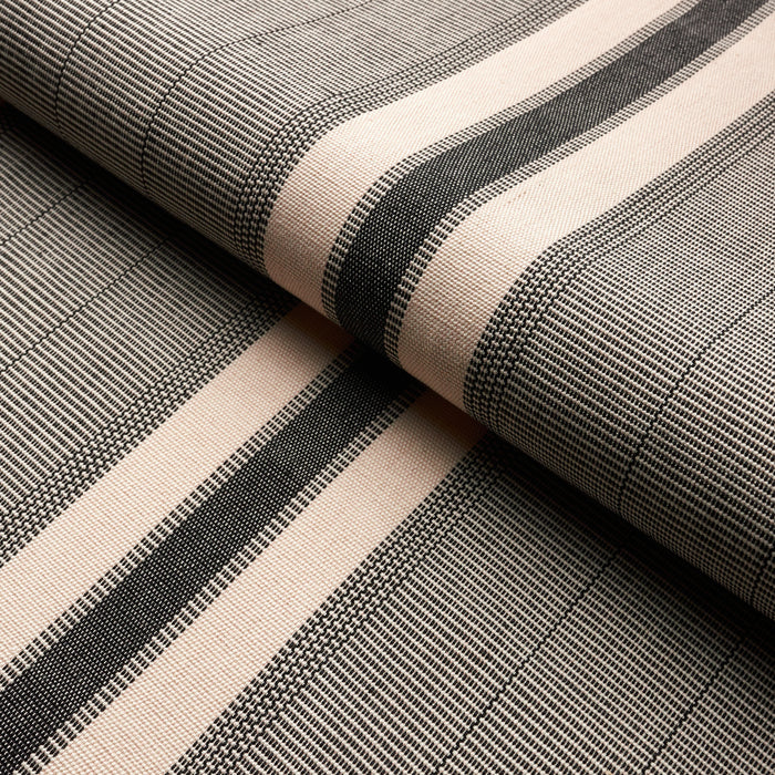 Schumacher Ipala Hand Woven Stripe Pitch Fabric 78836