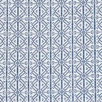 Schumacher Poxte Hand Woven Navy Fabric 78891