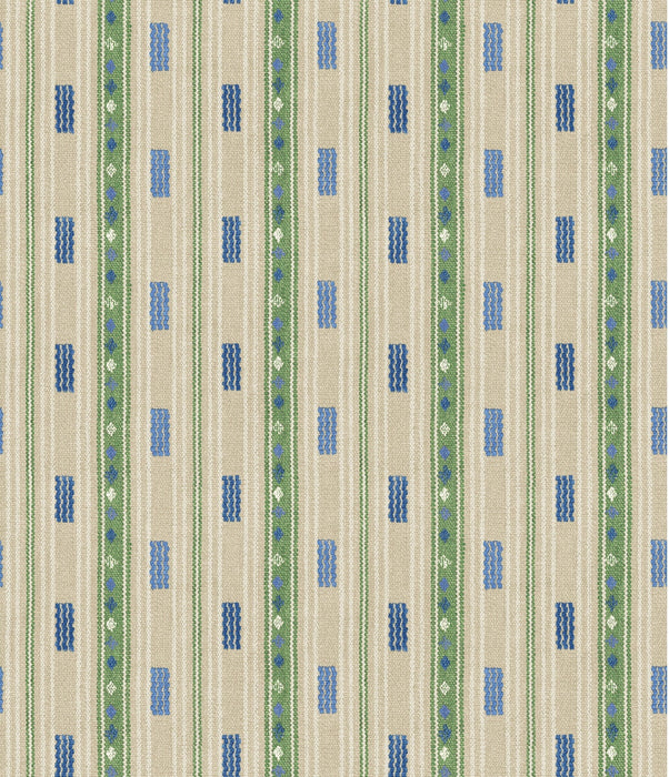 GP & J Baker Tradewind Blue/Green Wallpaper Sample BW45167.6.0