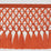 Jim Thompson Ornamenta Tassel Fringe  Persimmon Trim Sample JT030032004