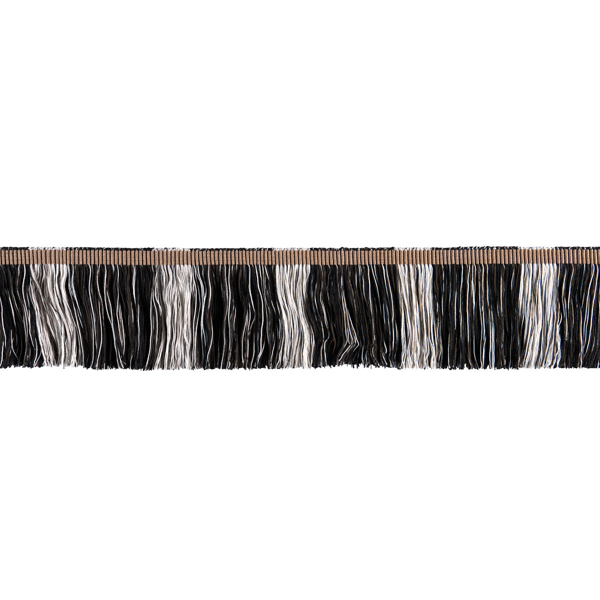 Schumacher Calcada Fringe Carbon 78987 Trim | 40% Off (Samples)