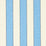 Schumacher Blumont Stripe Indoor/Outdoor Blue Fabric Sample 79050
