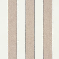 Schumacher Blumont Stripe Indoor/Outdoor Stone Fabric 79051