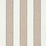 Schumacher Blumont Stripe Indoor/Outdoor Stone Fabric Sample 79051